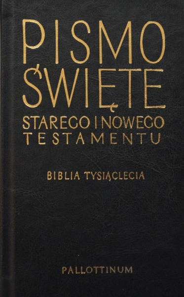 Biblia Tysiąclecia - format oazowy - ekooprawa - z paginatorami