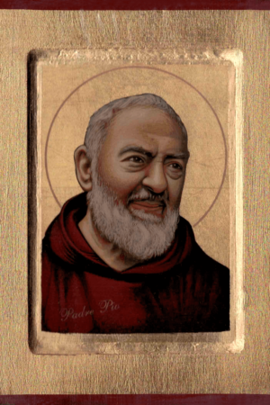 Ikona święty Ojciec Pio