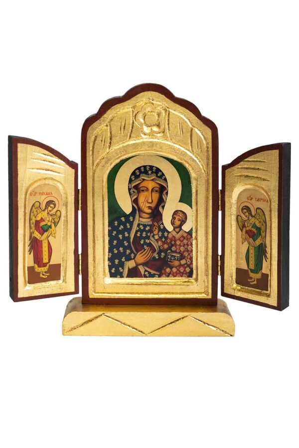 Tryptyk Matka Boża Częstochowska ikona