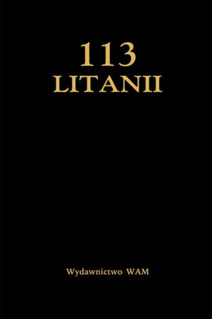 113 litanii - Modlitewnik w kolorze czarnym